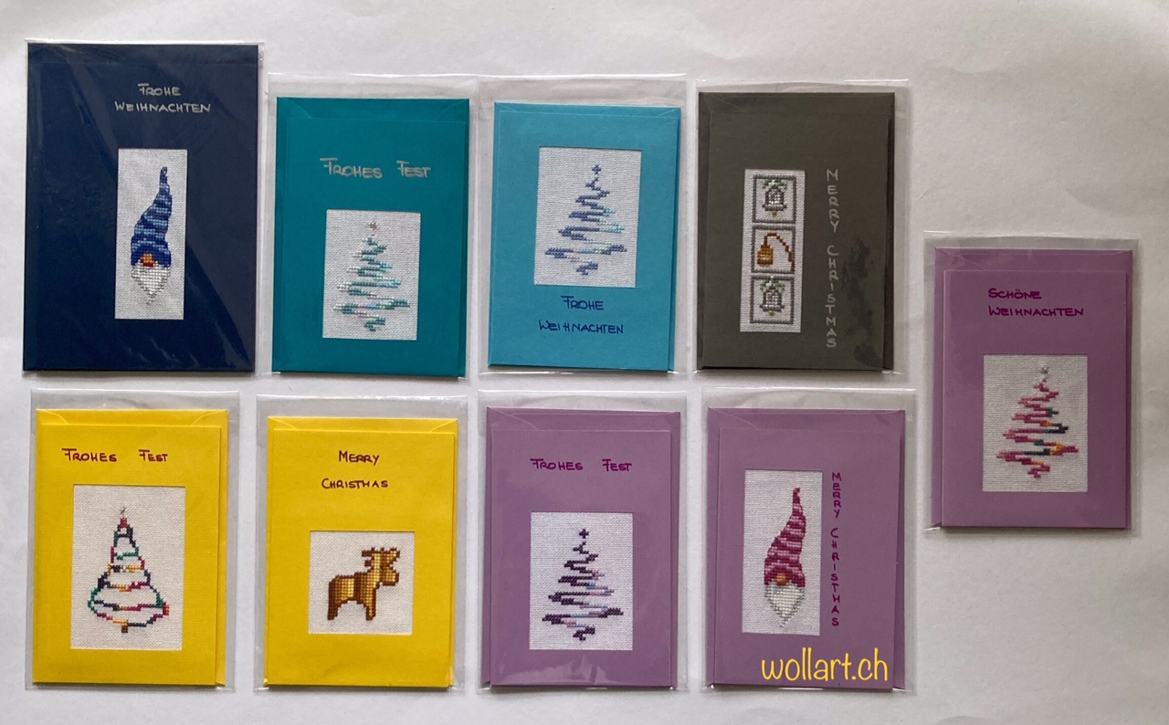 Weihnachtskarten
wollart-design