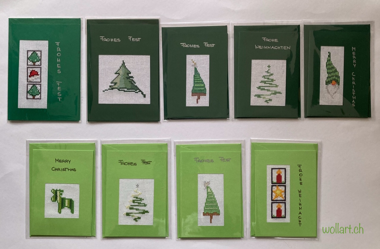 Weihnachtskarten
wollart-design